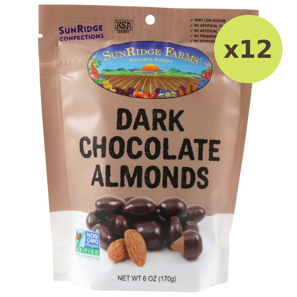Sunridge Farms Dark Chocolate Almonds - image 5