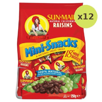 Sunmaid Raisins Mini Snacks - image 3