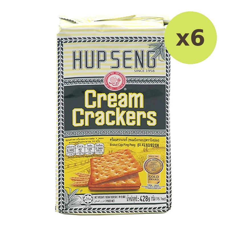 HUP Seng Cream Cracker 428g - image 4