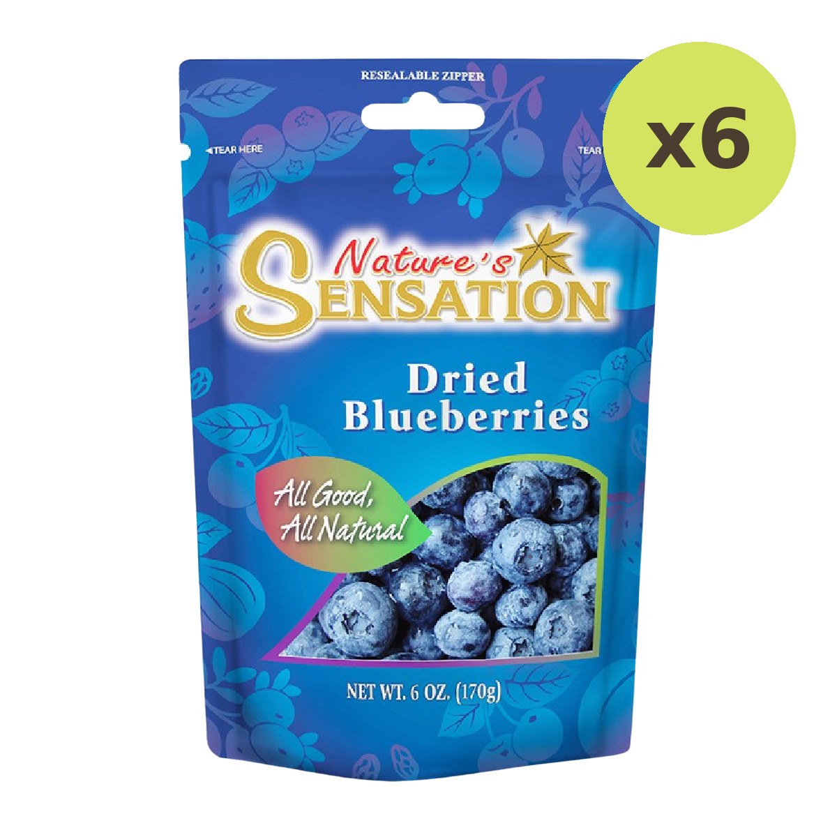 Nature's Sensation Dried Blueberries - image 2