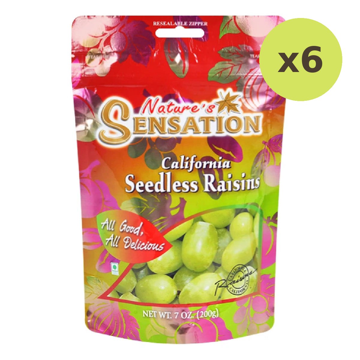 Nature's Sensation California Seedless Raisins - image 2
