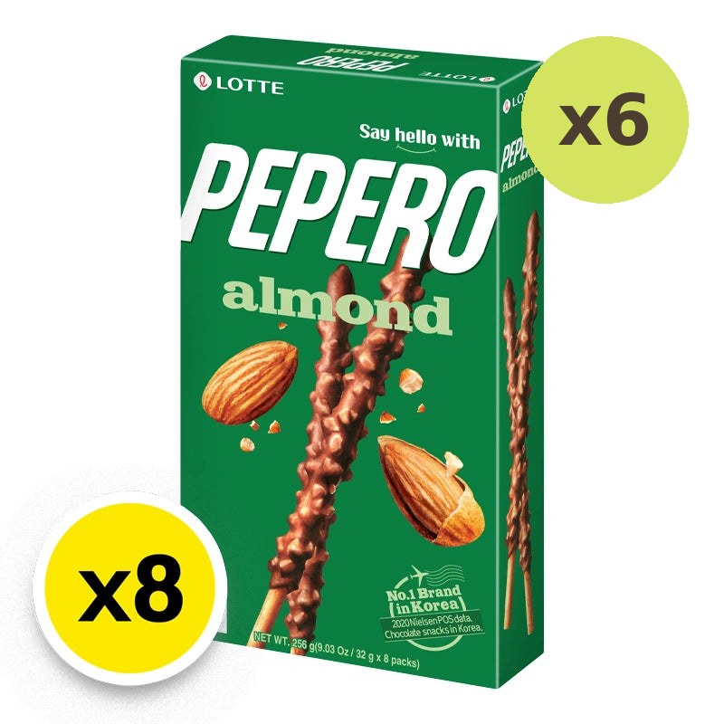Lotte Almond Pepero BB X8X1 32g - image 2