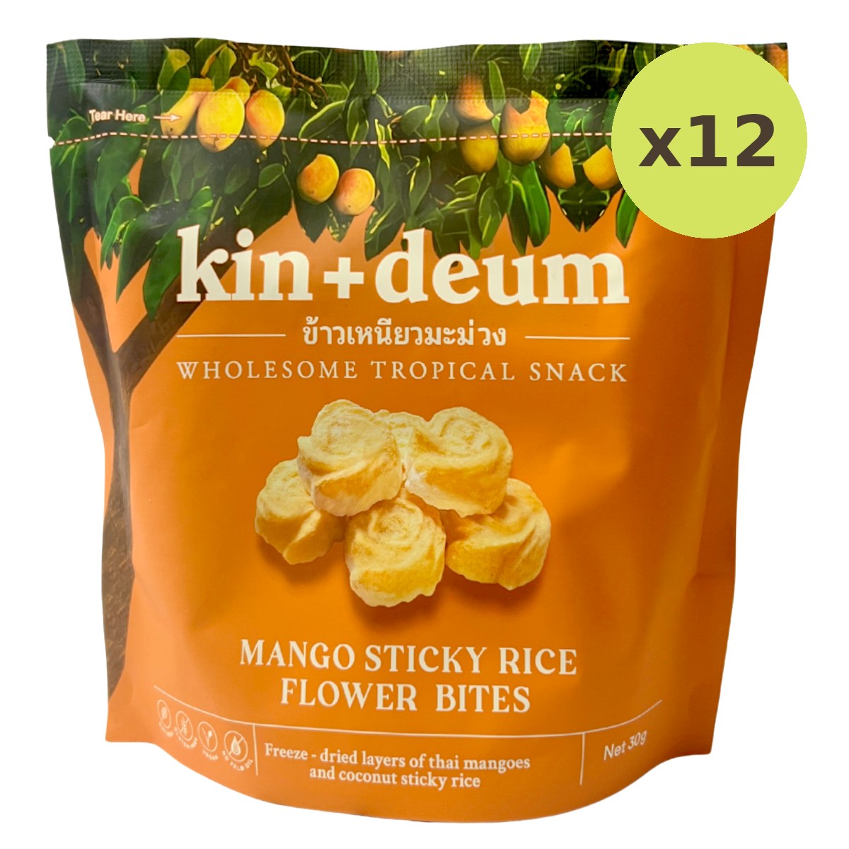 Kin Deum Thai Mango Sticky Rice Flower Bites - image 6