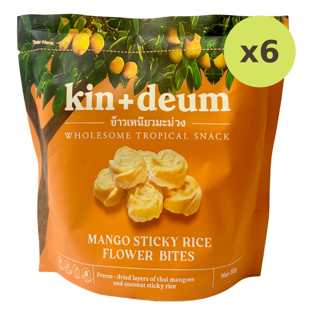 Kin Deum Thai Mango Sticky Rice Flower Bites - image 5
