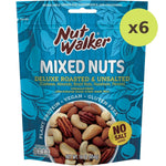 Nut Walker Deluxe Roasted & Unsalted Mixed Nuts - image 2