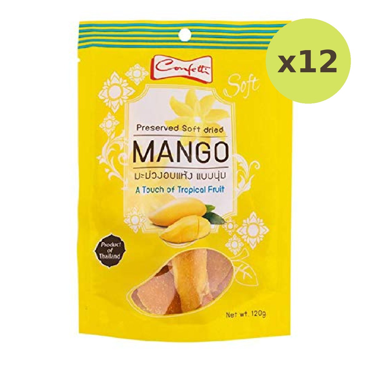 Confetti Soft Dried Mango - image 3