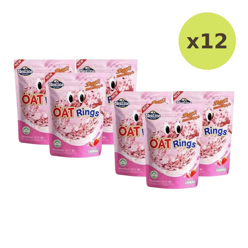 Nezline Oat Rings In Snacks Straw 3 60g - image 5