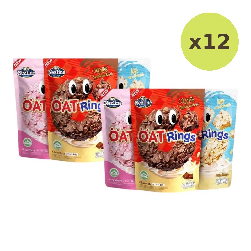 Nezline Oat Rings In Snacks Assorted Flavors 60g - image 5