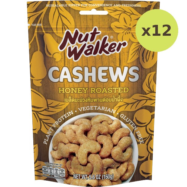 Nut Walker Honey Roasted Cashew Nuts - image 3