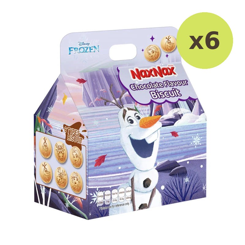 Naxnax Biscuit Cracker Chocolate 160g - image 2