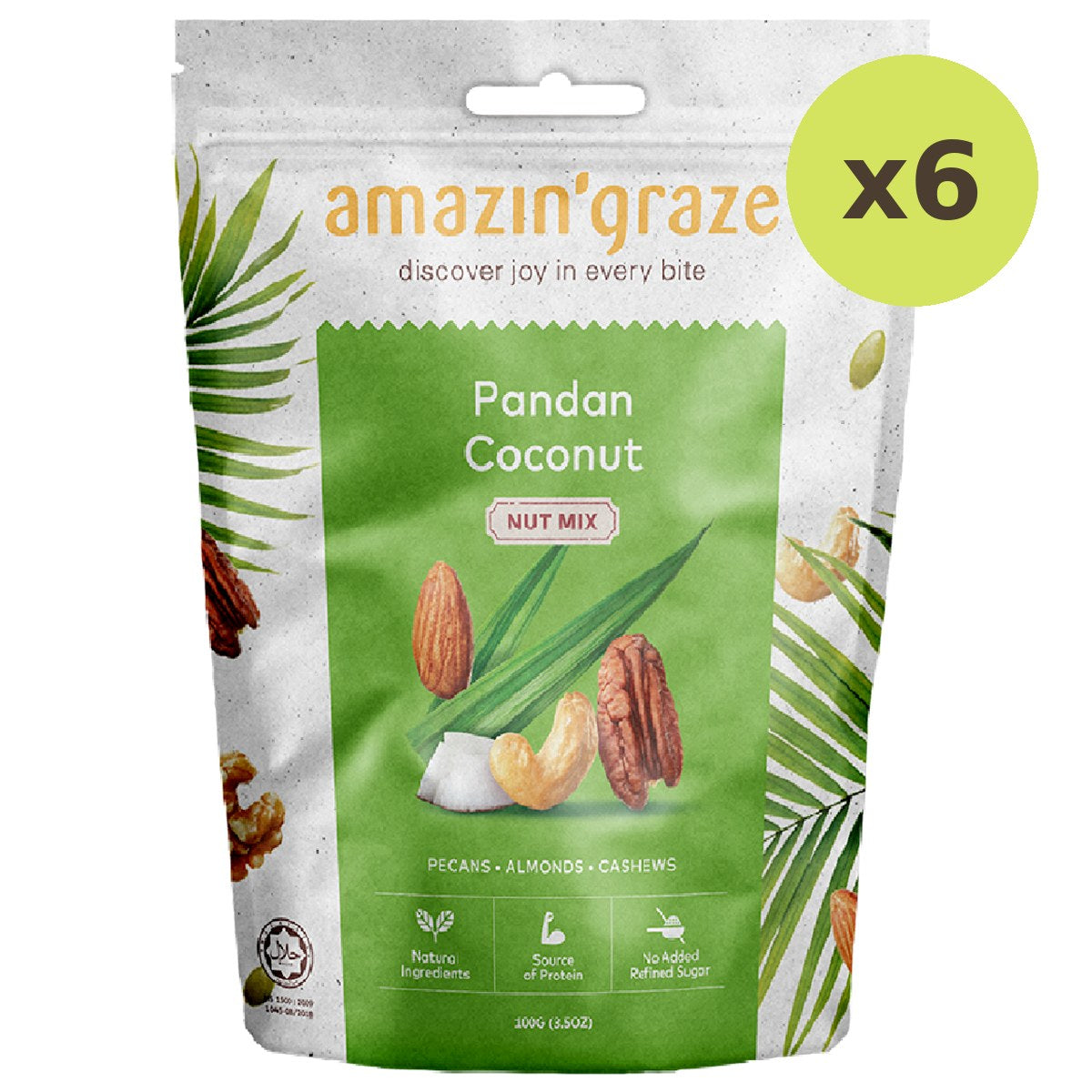 Amazin'Graze Pandan Coconut Nut Mix - image 2