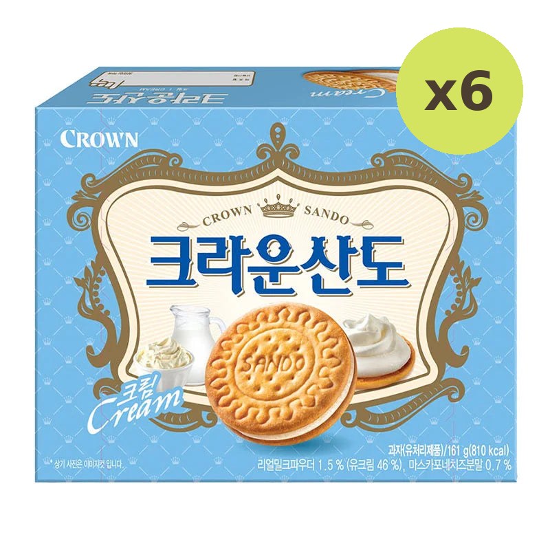 Crown Sando Cream Biscuit 161g - image 3