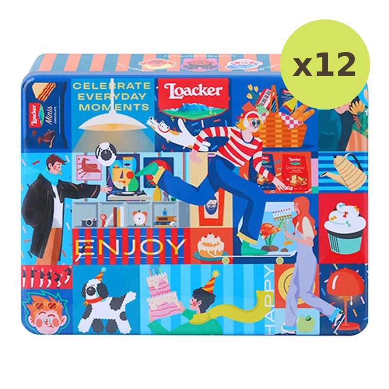 Loacker Gift Tin 185g - image 3