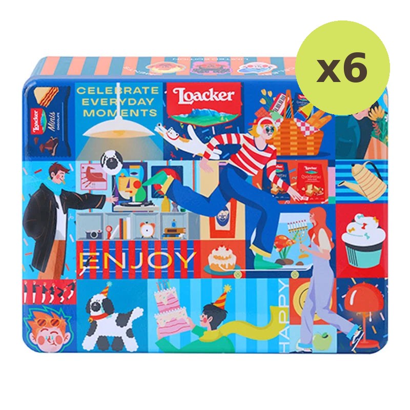 Loacker Gift Tin 185g - image 2