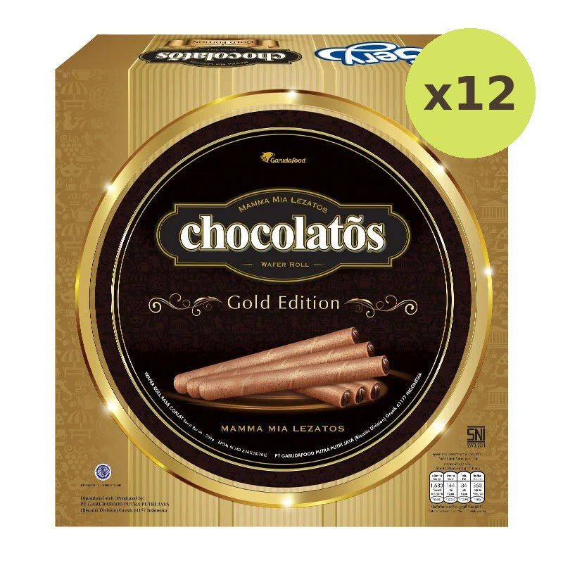Gery Chocolatos Wafer Roll Gold Edition 350g - image 3