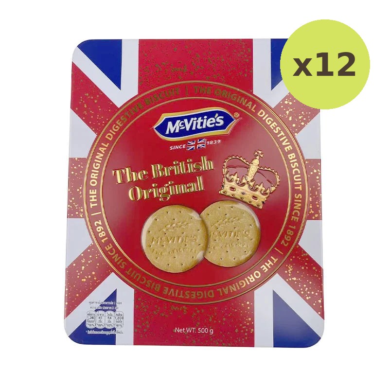 Mcvities Biscuit Digestives Original Gift Tin 500g - image 4