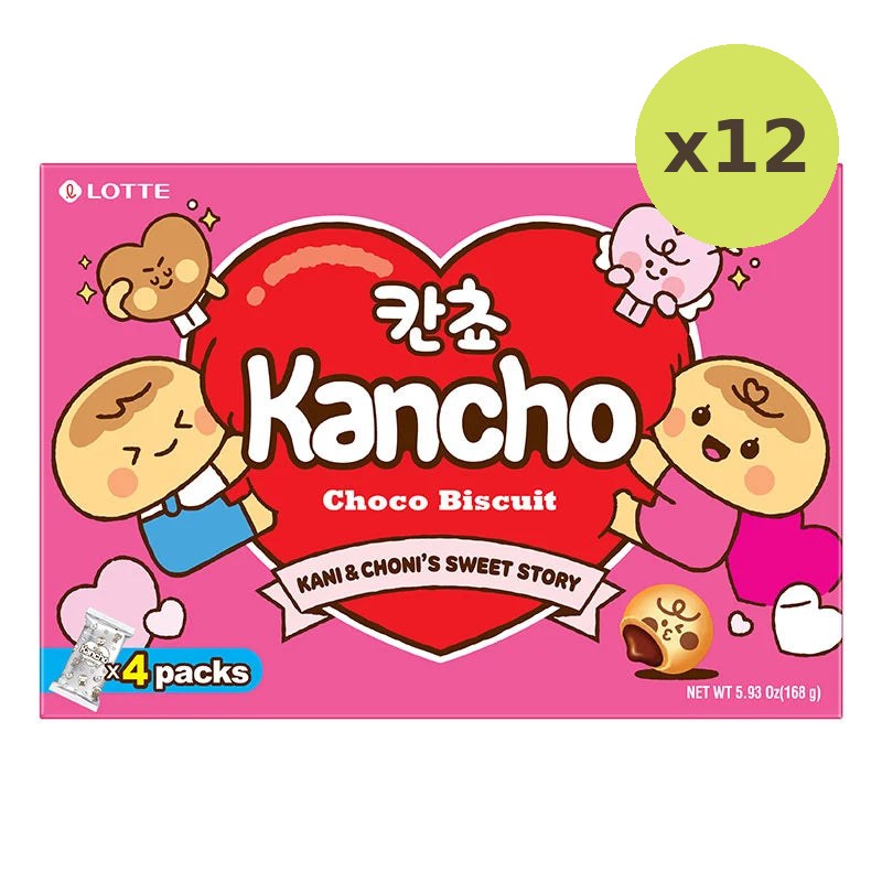 Lotte Kancho Biscuit Choco 168g - image 5