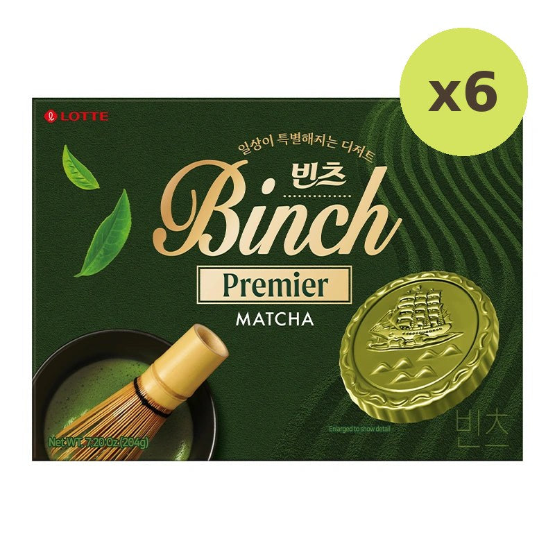 Lotte Binch Biscuit Matcha 204g - image 3