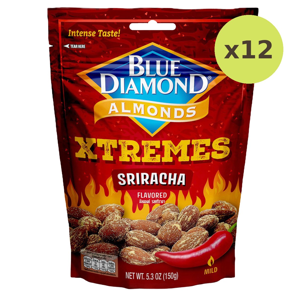 Blue Diamond Almonds Sriracha Flavor - image 3