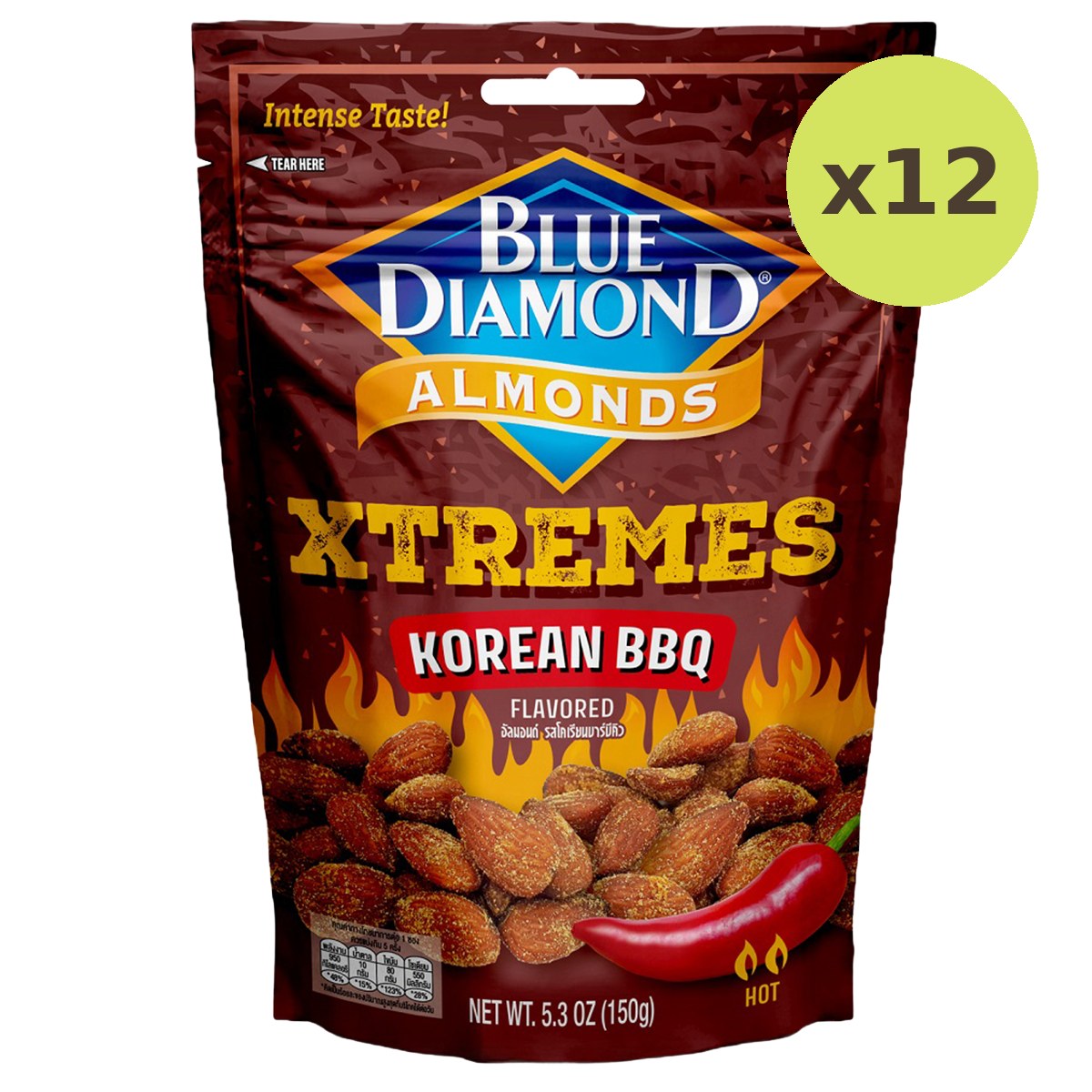 Blue Diamond Almonds Korean Bbq Flavor - image 3