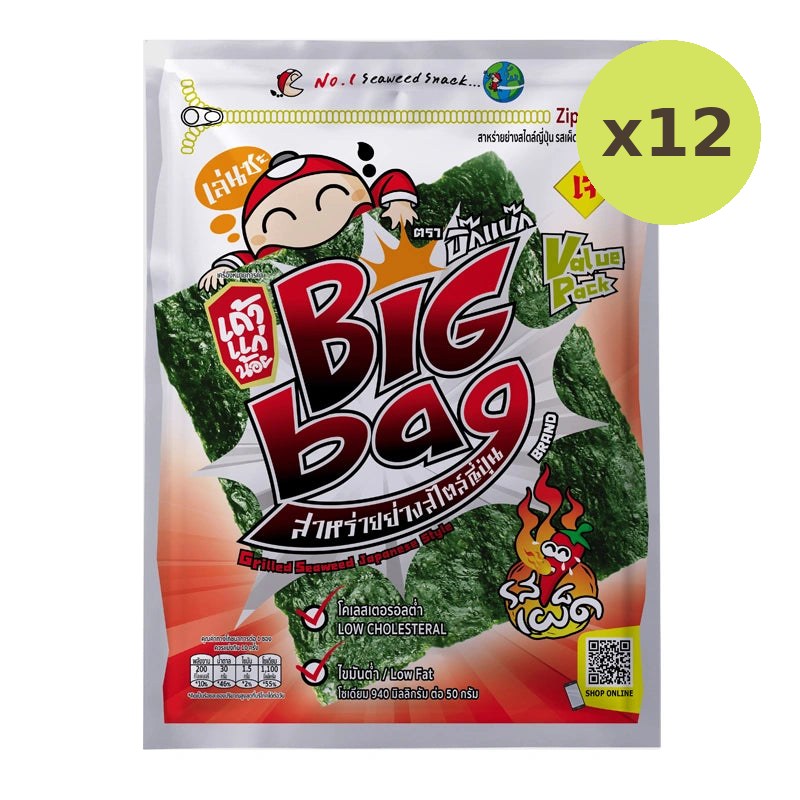 Taokaenoi Seaweed Grilled Spicy 60g - image 3