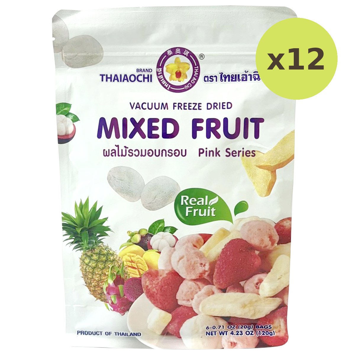 Thaiaochi Mixed Fruit Pink Series - image 4
