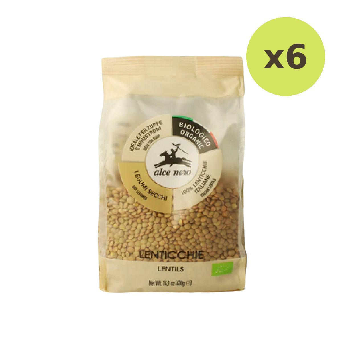 Alce Nero Organic Lentils - image 2