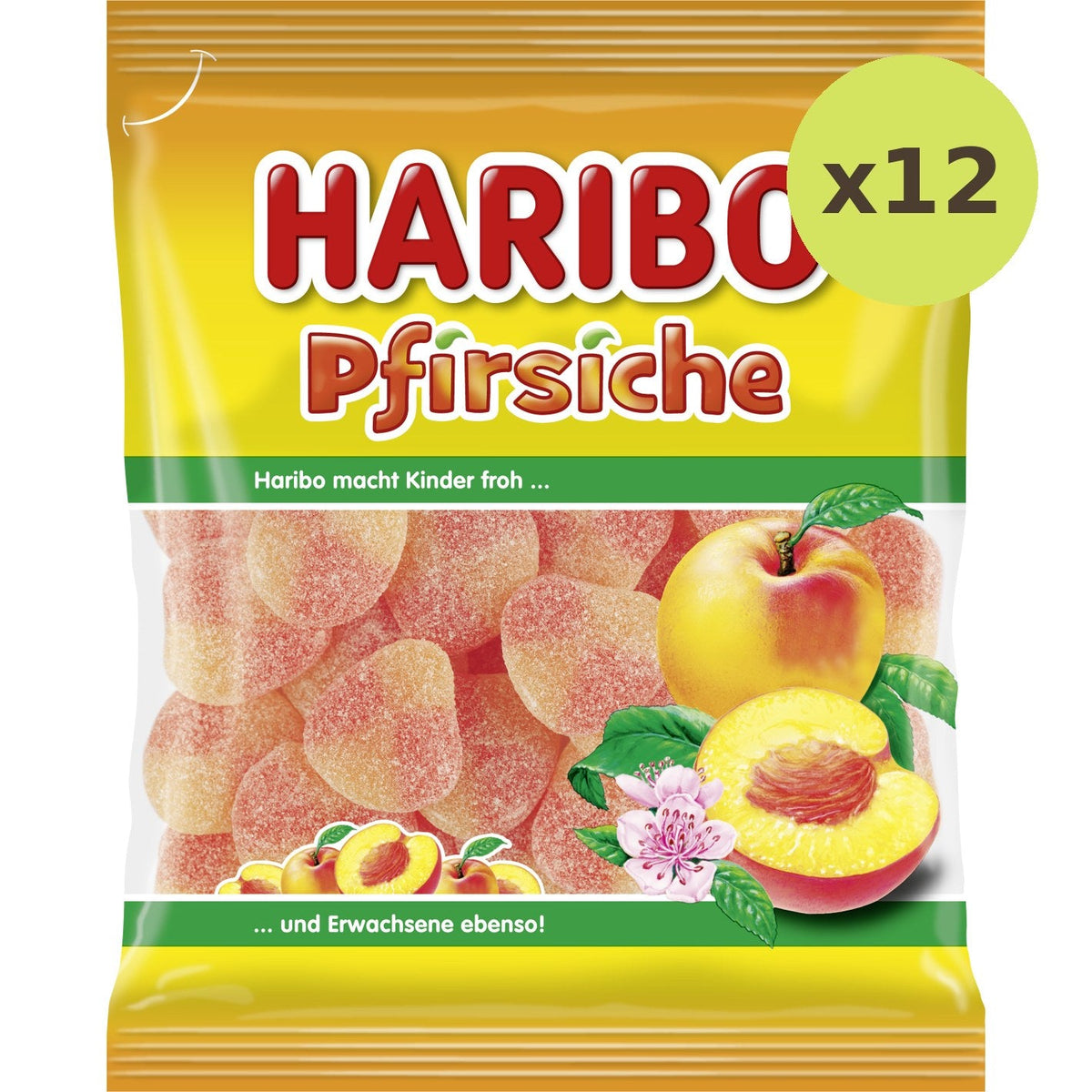 Haribo Peirsiche Peach Gummies - image 3