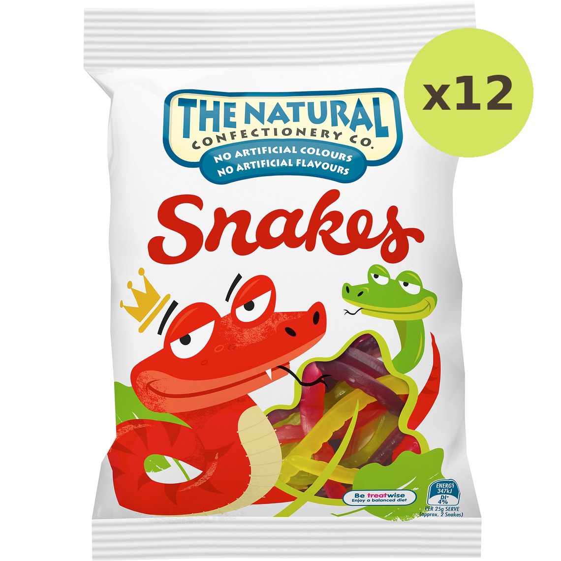 The Natural Confectionery Co. Snakes Jelly - image 3