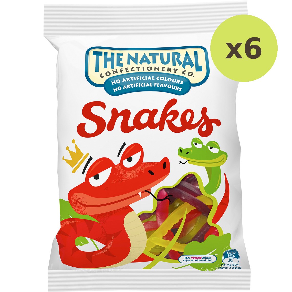 The Natural Confectionery Co. Snakes Jelly - image 2