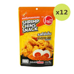 O-yua Crispy Fried Shrimp Chin Salted Egg Flavor Snack 72g - image 5