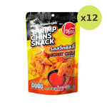 O-yua Crispy Fried Shrimp Chin Sweet Chili Flavor Snack 22g - image 5