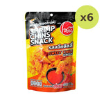 O-yua Crispy Fried Shrimp Chin Sweet Chili Flavor Snack 22g - image 4