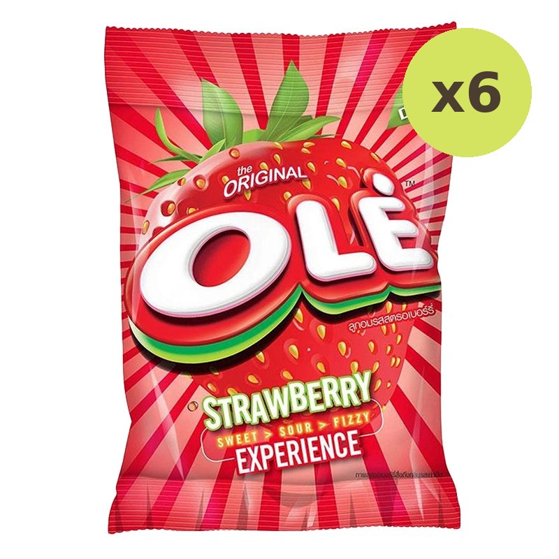 OLE Candy Strawberry Flavoured 100 Tablet - image 3