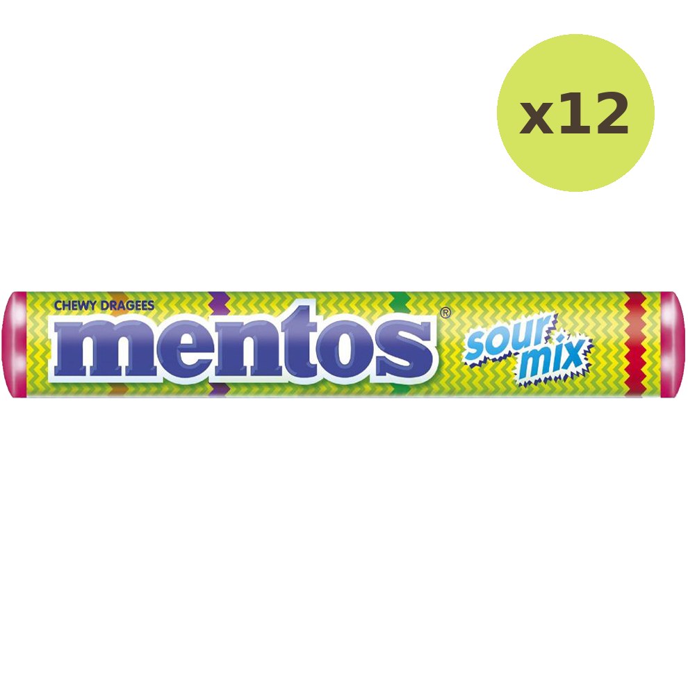 Mentos Sour Mix Chewy Candies - image 3