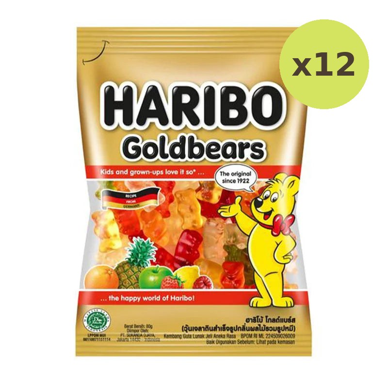 Haribo Gummy Gold Bears 80g - image 4