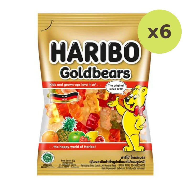 Haribo Gummy Gold Bears 80g - image 3