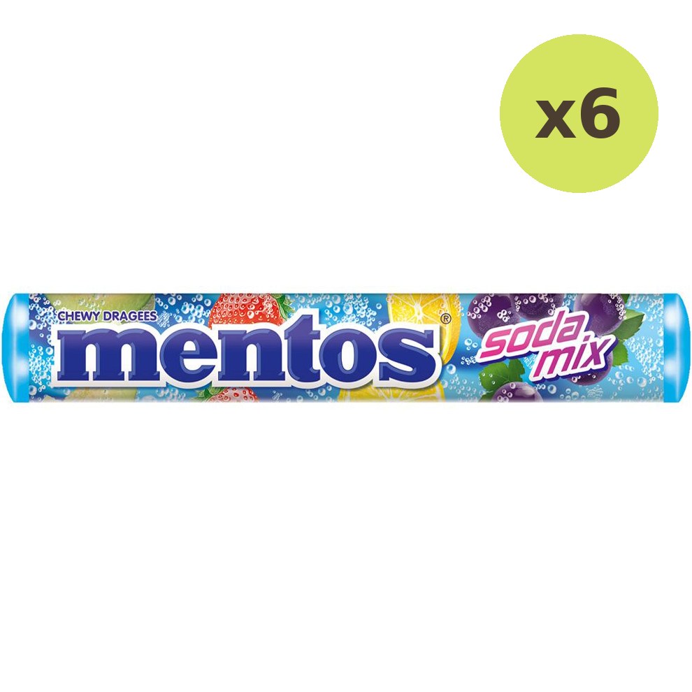 Mentos Soda Mix Chewy Candies - image 2