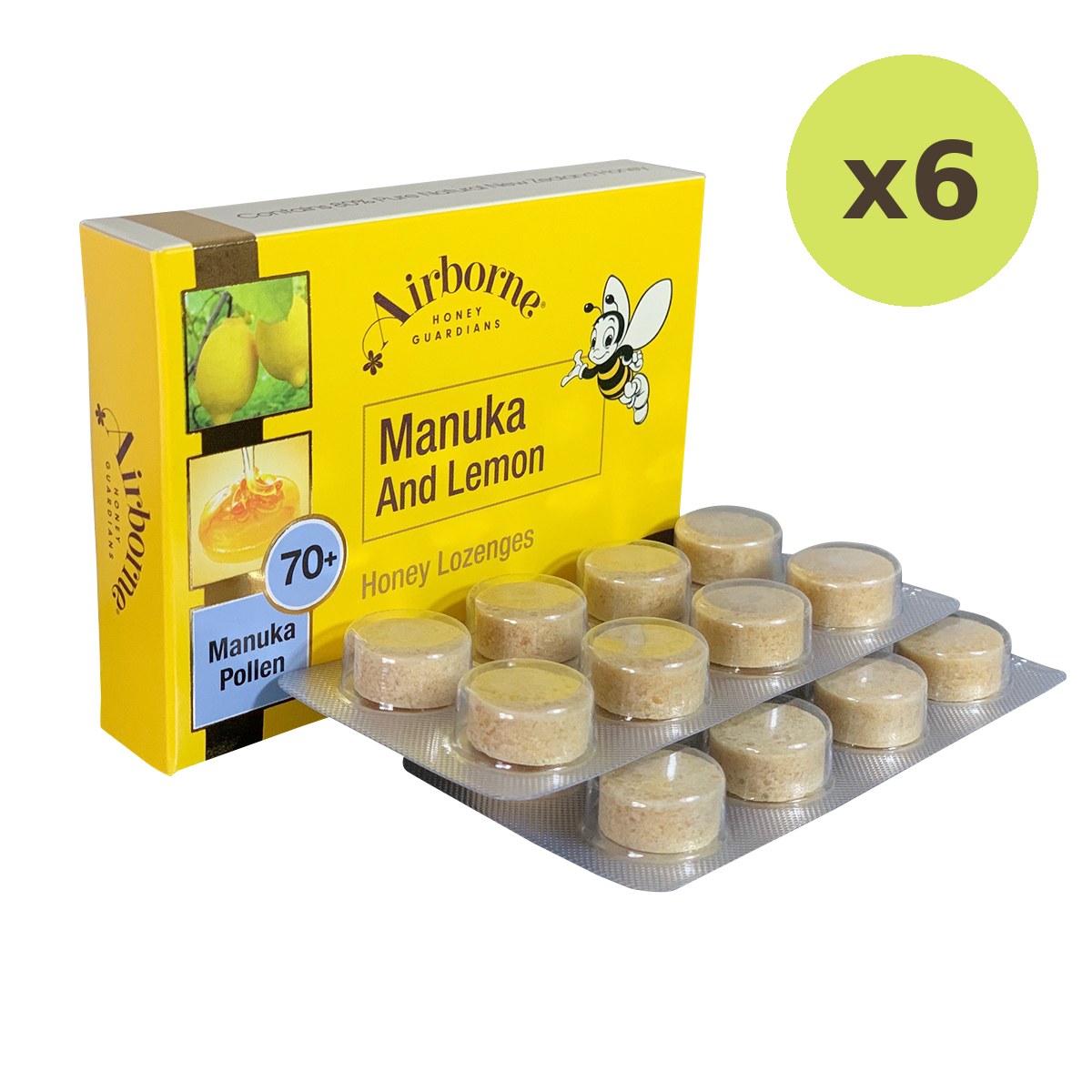 Airborne Manuka And Lemon Lozenges - image 2