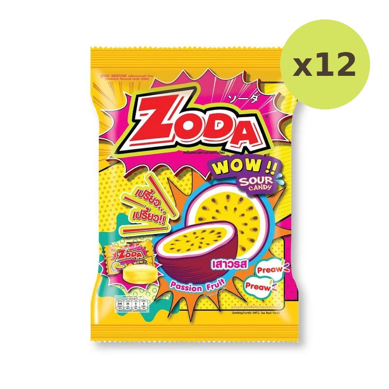 Zoda WOW Sour Candy Passion Fruit 87.5g - image 3