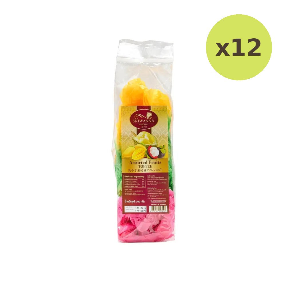 Sriwanna Assorted Fruits Toffee 250g - image 5