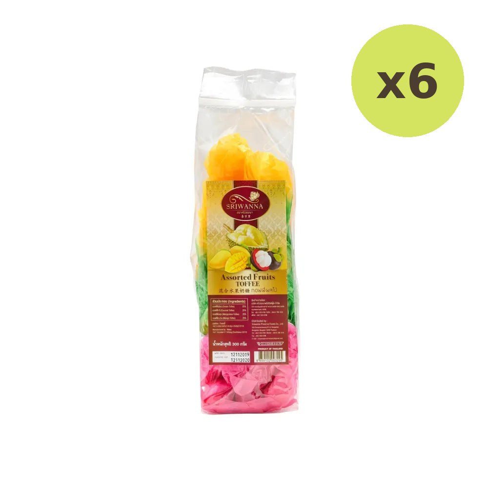 Sriwanna Assorted Fruits Toffee 250g - image 4