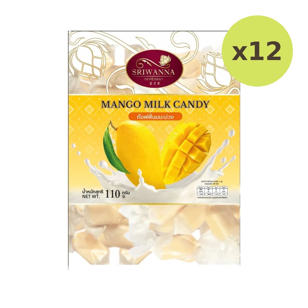 Sriwanna Mango Flavored Milk Candy 110g - image 5