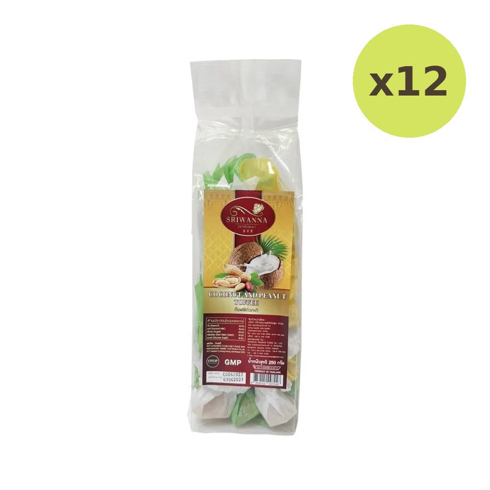 Sriwanna Coconut And Peanut Toffee 250g - image 5