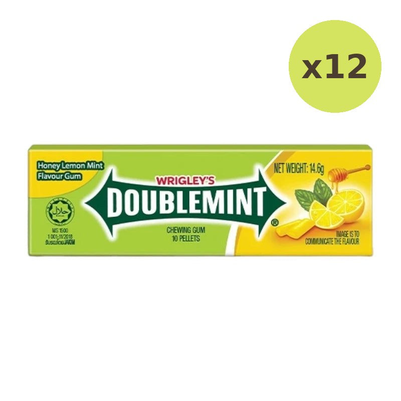 Doublemint Chewing Gum Honey Lemon Scent 14.6g - image 3