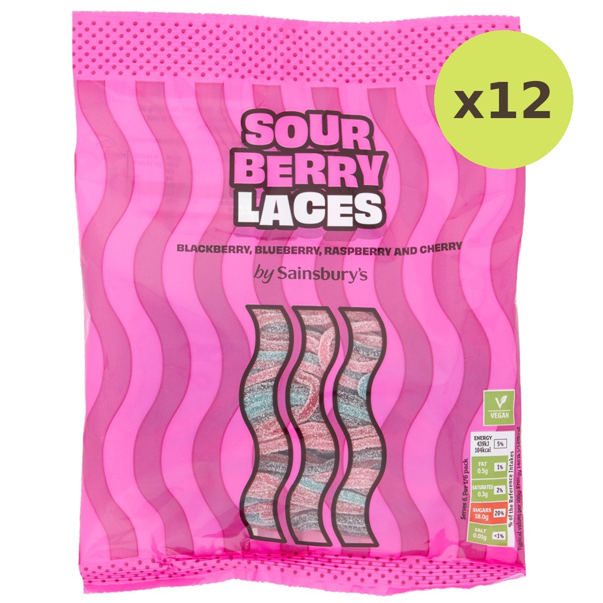 Sainsbury's Sour Berry Laces - image 6