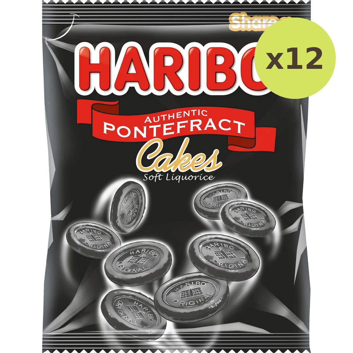 Haribo Pontefract Cakes Soft Liquorice Gummy - image 3