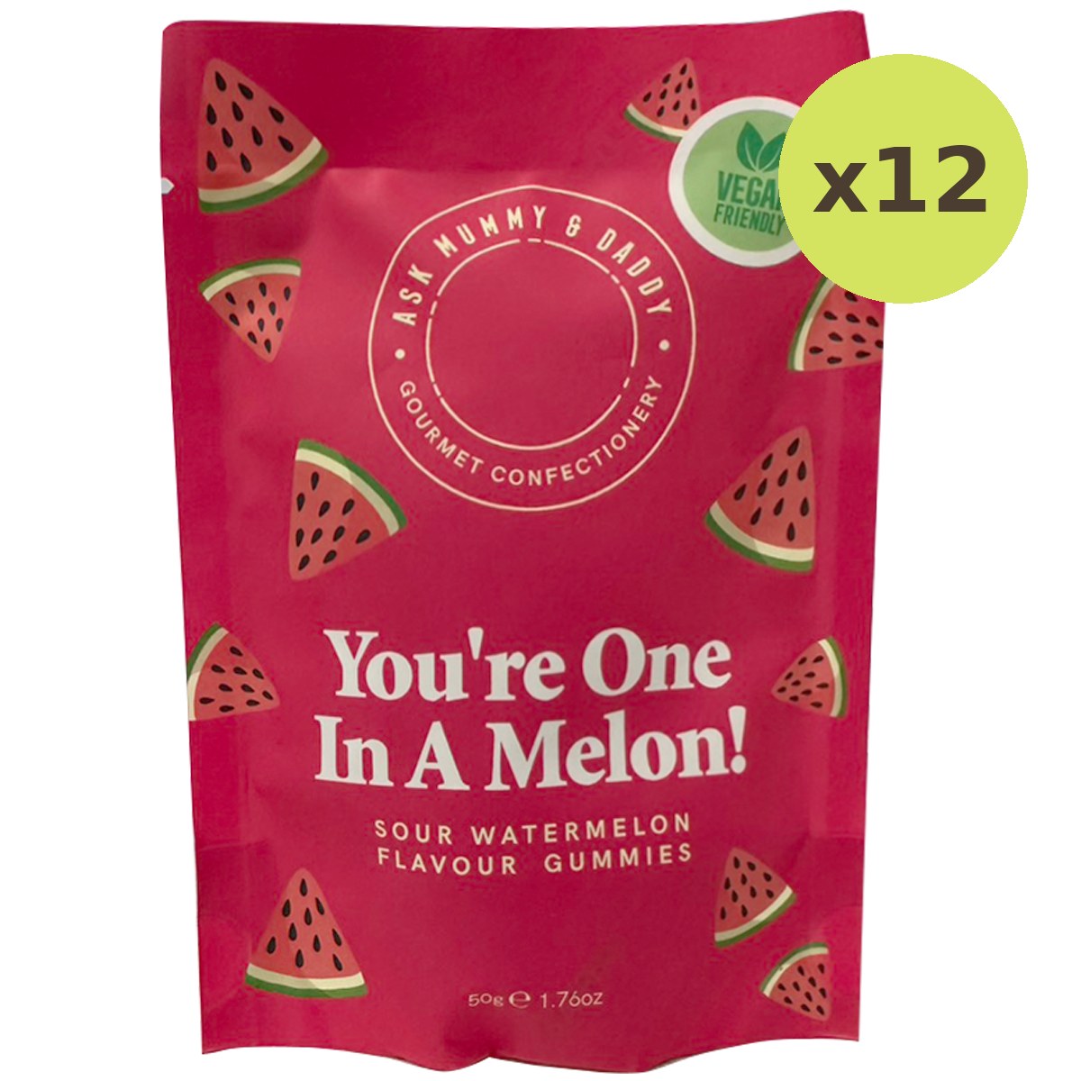 Ask Mummy & Daddy You're One In A Melon! Gummies - image 6