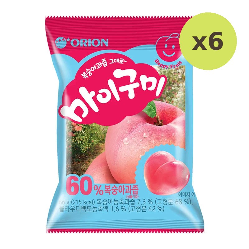 Orion My Gummy Peach Jelly 66g - image 2