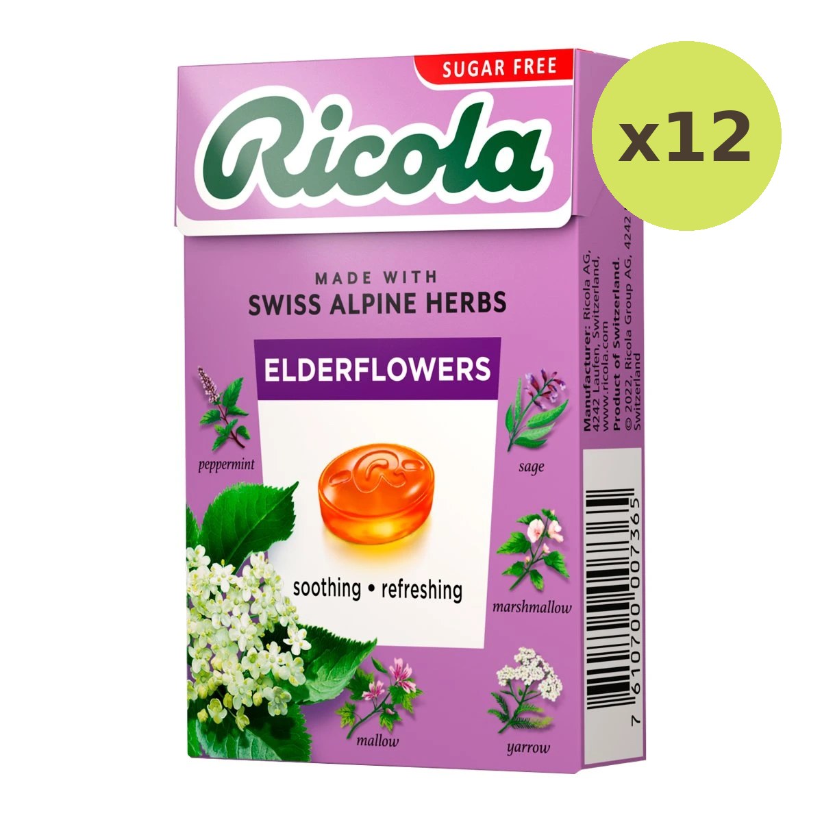 Ricola Elderflower Sugar Free Candy - image 3